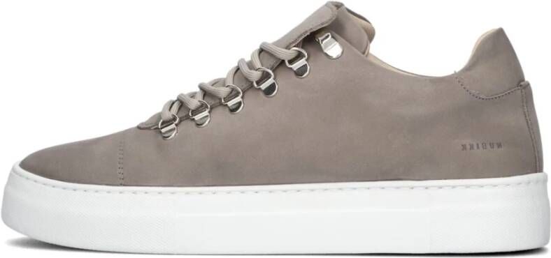 Nubikk Klassieke Heren Sneakers Grijs