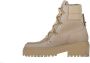 Nubikk Dames Synthetische Veterschoenen Beige Dames - Thumbnail 9