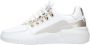 NUBIKK Lage Sneakers Dames Roque Roman Maat: 36 Materiaal: Leer Kleur: Wit - Thumbnail 1