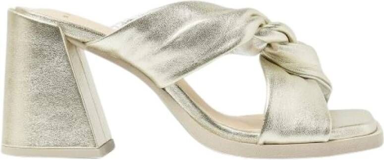 Nubikk Lana Twist Goud Metallic Schoenen Gray Dames