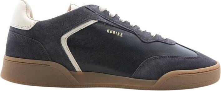 Nubikk Navy Blueberry Wing Sneakers Blue Heren