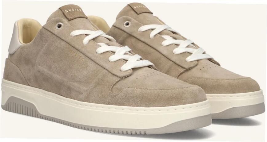NUBIKK Lage Sneakers Dames Basket Cole Maat: 43 Materiaal: Suède Kleur: Taupe - Foto 2