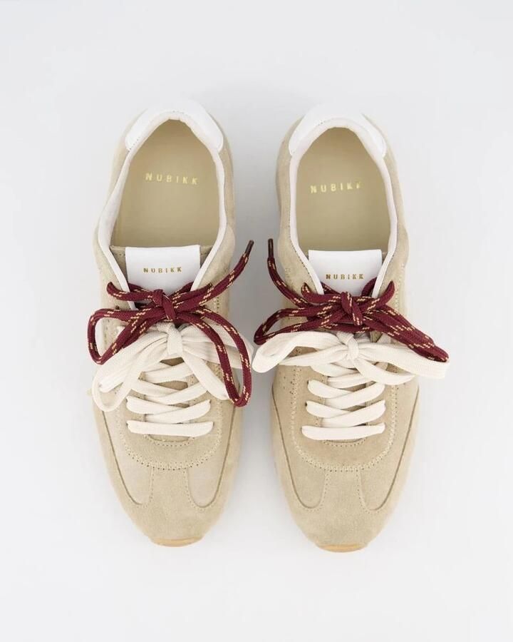 Nubikk Beige Sneaker Billy Lou Stijl