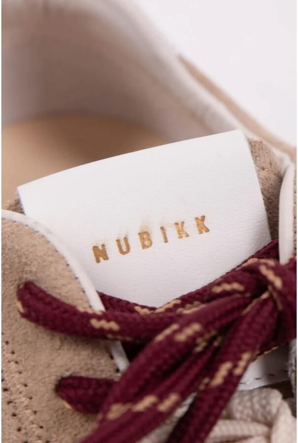 NUBIKK Lage Sneakers Dames Billy Lou Maat: 39 Materiaal: Suède Kleur: Beige - Foto 3