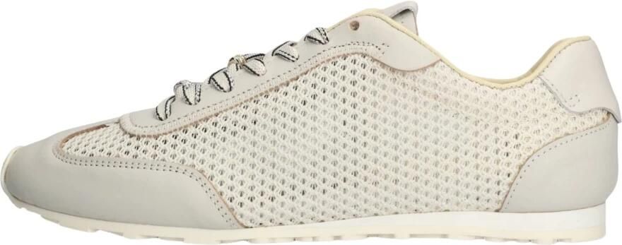 NUBIKK Lage Sneakers Dames Billy Lou Leer Beige - Foto 7