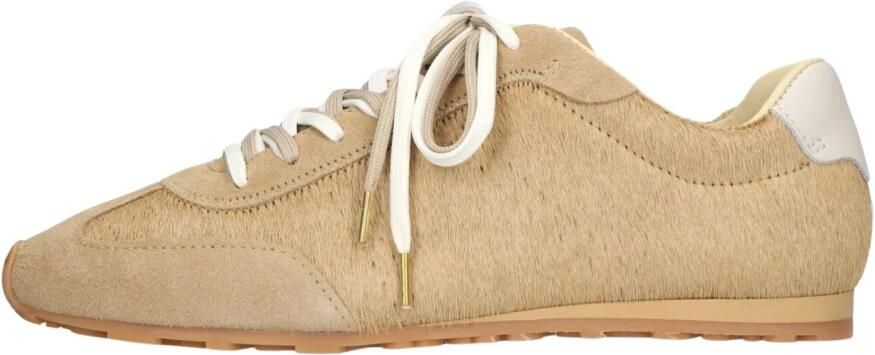 NUBIKK Lage Sneakers Dames Billy Lou Ponyhair Beige - Foto 5