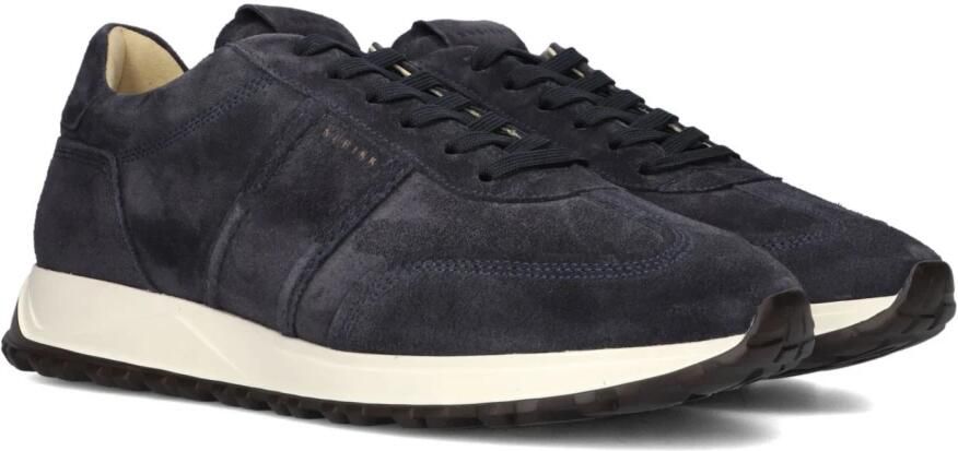 NUBIKK Lage Sneakers Dames Glen Hendrix Suède Blauw - Foto 5