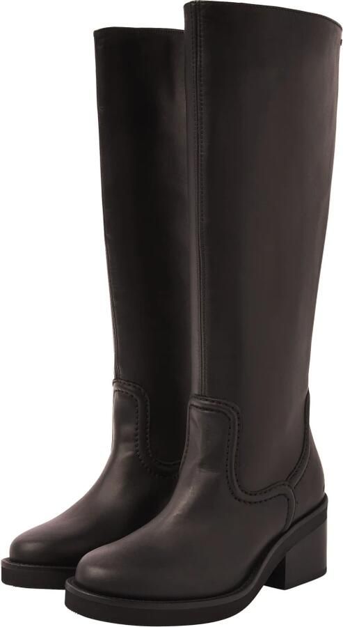 NUBIKK Hoge Laarzen Dames Cassy Boot Leer Zwart - Foto 9