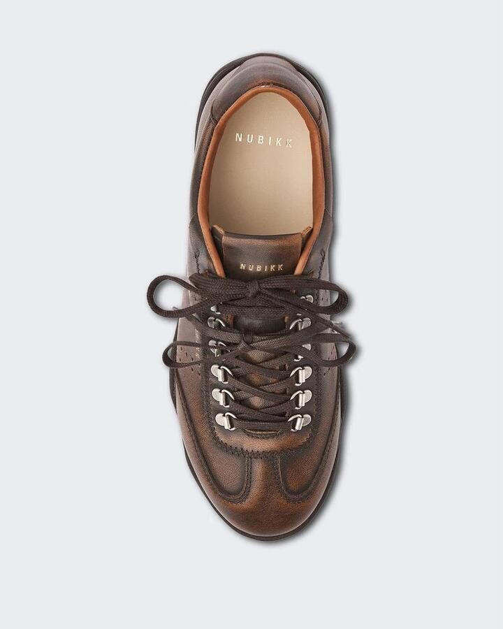 Nubikk Dames Charlie Lou sneaker Bruin - Foto 3