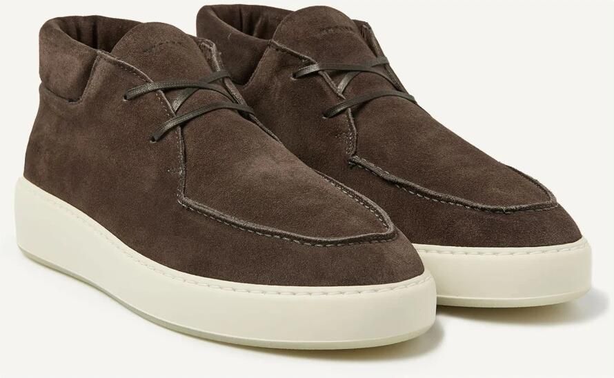 Nubikk Donkergrijze Gio Stijlvolle Sneakers