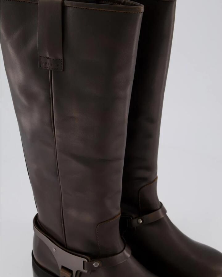 NUBIKK Hoge Laarzen Dames Eve Lynn Maat: 41 Materiaal: Leer Kleur: Bruin - Foto 2