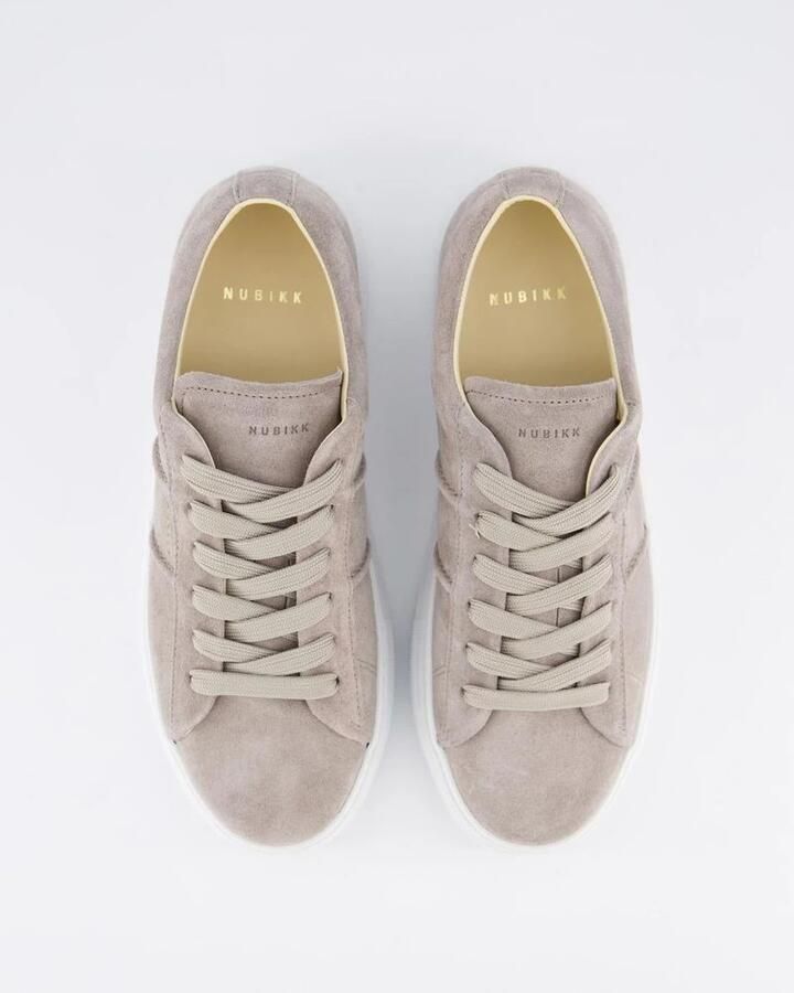 Nubikk Grijze Sneaker Jolie Morris Stijlvol