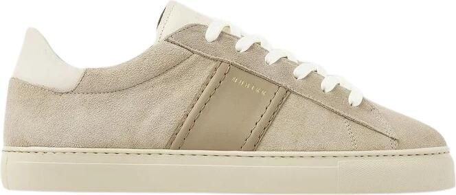 NUBIKK Lage Sneakers Heren Jase Morris Leer Beige