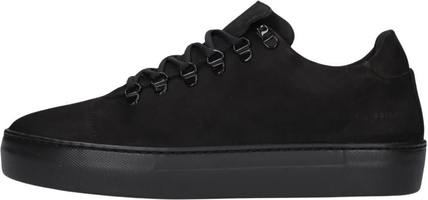 NUBIKK Lage Sneakers Heren Jagger Classic Nubuck Zwart