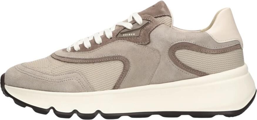 NUBIKK Lage Sneakers Heren Luca Noa Men Suède Taupe - Foto 8