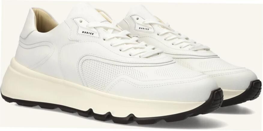 NUBIKK Lage Sneakers Heren Luca Noa Maat: 40 Materiaal: Leer Kleur: Wit - Foto 2