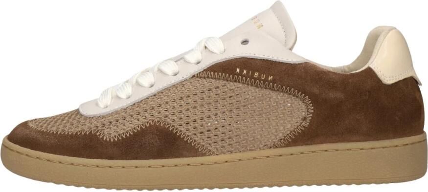 NUBIKK Lage Sneakers Dames Ray Ross Suède Bruin - Foto 6