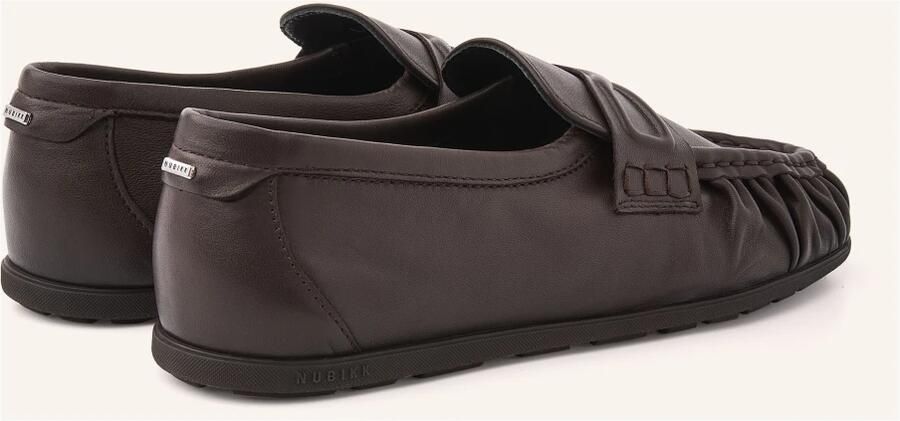NUBIKK Loafers Dames Riley Mio Leer Bruin - Foto 8