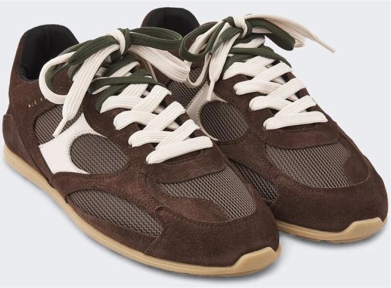 NUBIKK Lage Sneakers Heren Riley Morgan Suède Bruin - Foto 10
