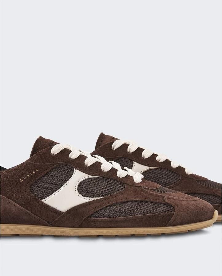 NUBIKK Lage Sneakers Heren Riley Morgan Suède Bruin - Foto 7