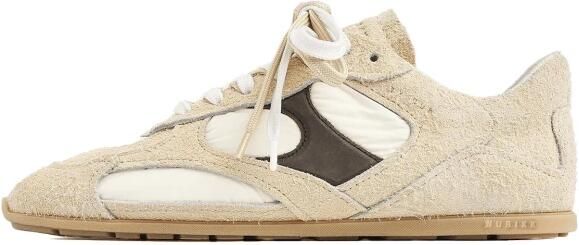 NUBIKK Lage Sneakers Dames Riley Morgan Textiel Beige