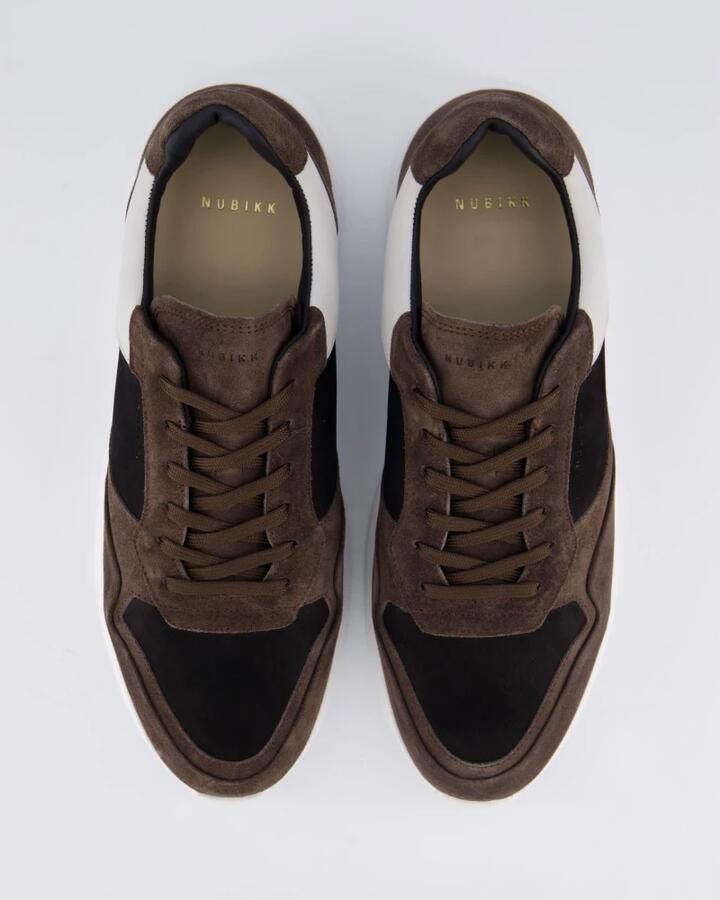 NUBIKK Lage Sneakers Heren Rock Road Wave Suède Grijs - Foto 3