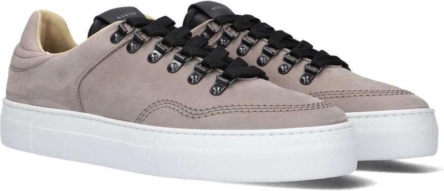 NUBIKK Lage Sneakers Heren Jagger Roman Nubuck Grijs - Foto 5