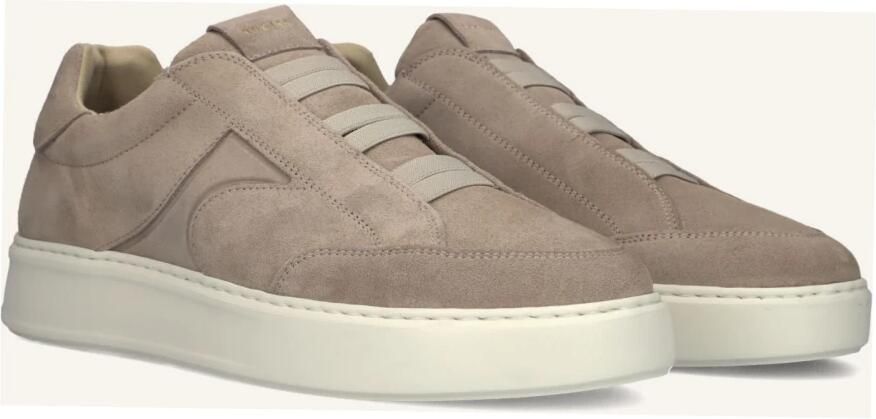 NUBIKK Lage Sneakers Heren Vick Ease Maat: 44 Materiaal: Suède Kleur: Taupe - Foto 2