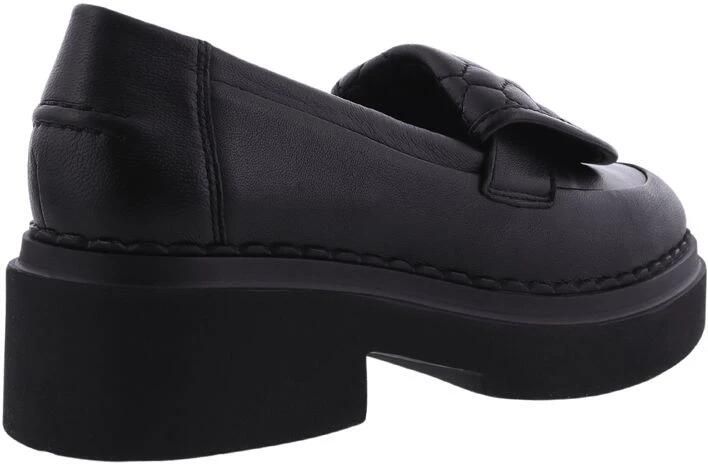 Nubikk Zwarte Gatsby Loafer voor Dames