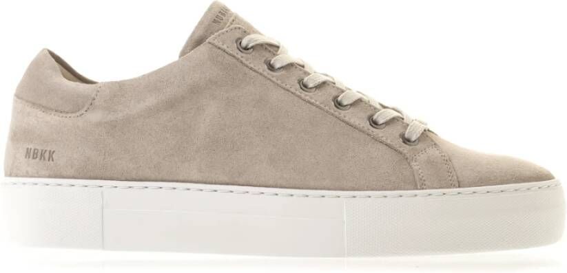 NUBIKK Lage Sneakers Heren Jagger Pure Maat: 41 Materiaal: Suède Kleur: Taupe - Foto 3