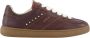 NUBIKK Lage Sneakers Dames Ray Owen Studs Maat: 40 Materiaal: Leer Kleur: Bruin - Thumbnail 1