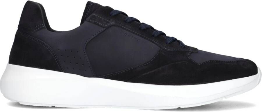 NUBIKK Lage Sneakers Heren Rock Road Wave Maat: 41 Materiaal: Nubuck Kleur: Blauw