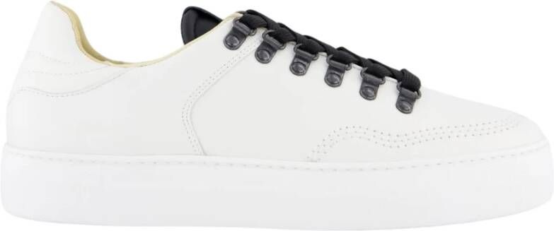 NUBIKK Lage Sneakers Heren Jagger Roman Maat: 42 Materiaal: Leer Kleur: Wit