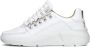 NUBIKK Lage Sneakers Dames Roque Roman Men Maat: 38 Materiaal: Leer Kleur: Wit - Thumbnail 9