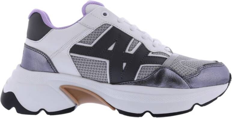 Nubikk Verhoog je sneaker game met 5 cm zoolhoogte Grijs Dames