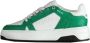 Nubikk Basket Buxton White Leather Green Lage sneakers - Thumbnail 12