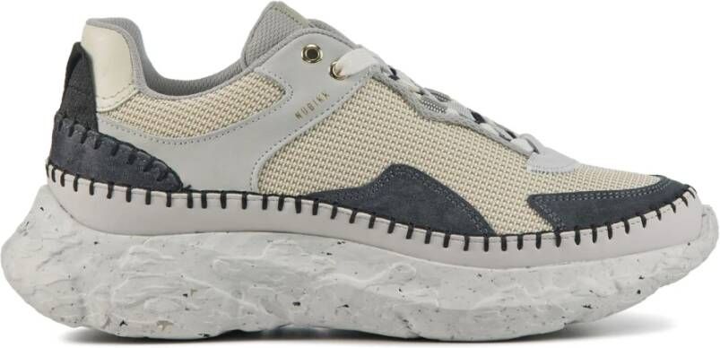 Nubikk Ross Riviera Off White Navy Lage sneakers - Foto 2