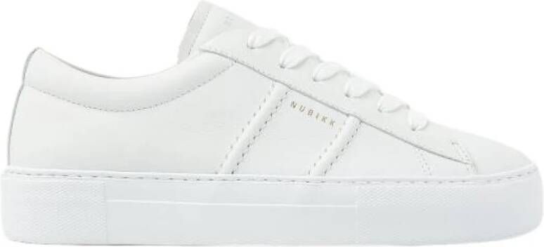 NUBIKK Lage Sneakers Dames Jolie Morris Maat: 36 Materiaal: Leer Kleur: Wit