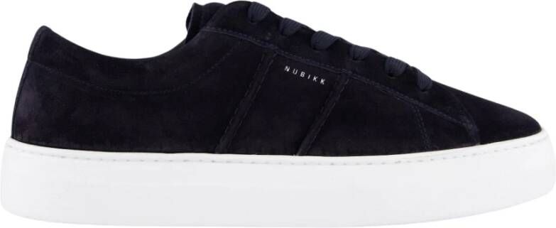 NUBIKK Lage Sneakers Heren Jagger Morris Maat: 44 Materiaal: Suède Kleur: Blauw - Foto 3
