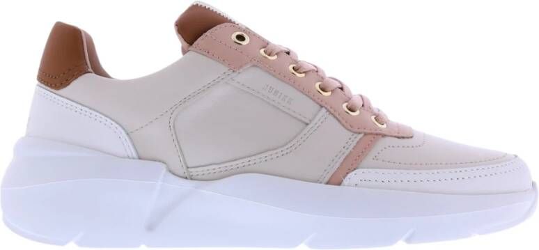 Nubikk Stijlvolle Sneakers voor Vrouwen Verrijk Je Schoenencollectie Beige Dames