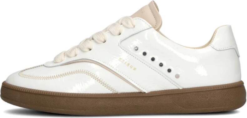 NUBIKK Lage Sneakers Dames Ray Owen Maat: 41 Materiaal: Leer Kleur: Wit