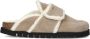 NUBIKK Instappers Dames Teddy Fur Maat: 39 Materiaal: Suède Kleur: Taupe - Thumbnail 2