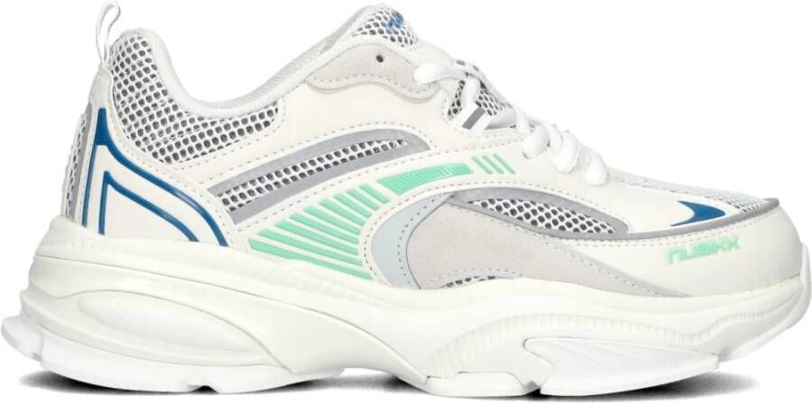 NUBIKK Lage Sneakers Dames Comet Runner Maat: 36 Materiaal: Leer Kleur: Wit - Foto 5