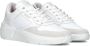 NUBIKK Lage Sneakers Dames Roque Road Wave Maat: 36 Materiaal: Leer Kleur: Wit - Thumbnail 1