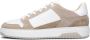 NUBIKK Lage Sneakers Heren Basket Court Heren Maat: 46 Materiaal: Nubuck Kleur: Wit - Thumbnail 1