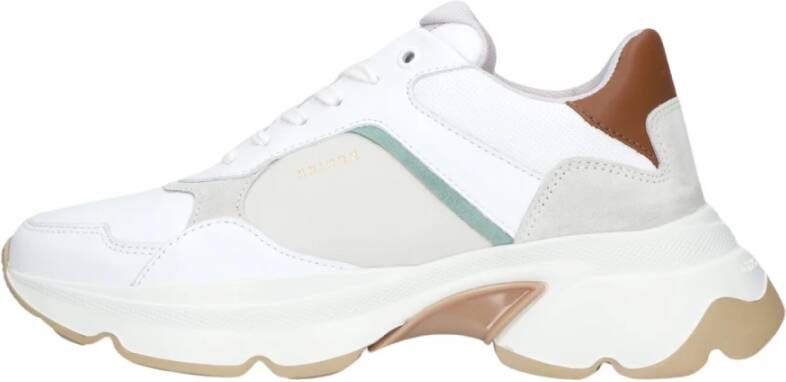 NUBIKK Lage Sneakers Dames Ross Jaden Maat: 41 Materiaal: Leer Kleur: Wit