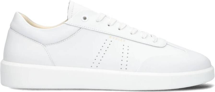 NUBIKK Lage Sneakers Heren Joro Liber Maat: 44 Materiaal: Leer Kleur: Wit