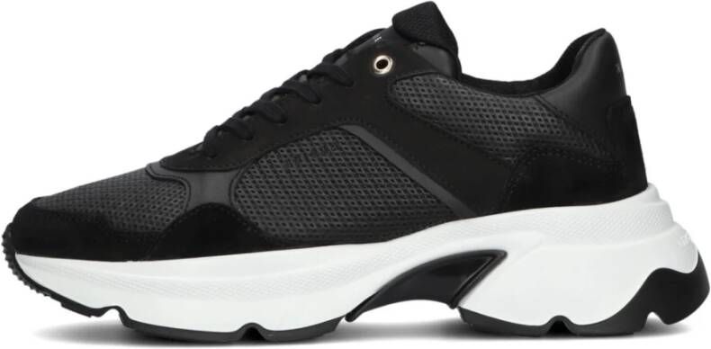 NUBIKK Lage Sneakers Dames Ross Jaden Maat: 37 Materiaal: Leer Kleur: Zwart