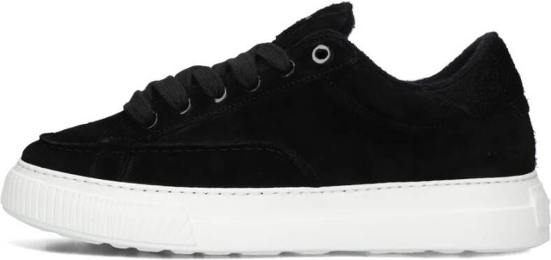NUBIKK Lage Sneakers Heren Caldera Tora Maat: 46 Materiaal: Suède Kleur: Zwart