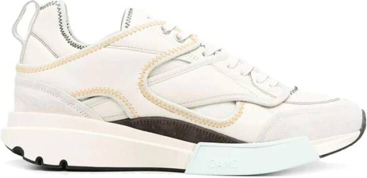 Oamc Aurora Runner Natural White Sneaker White Heren